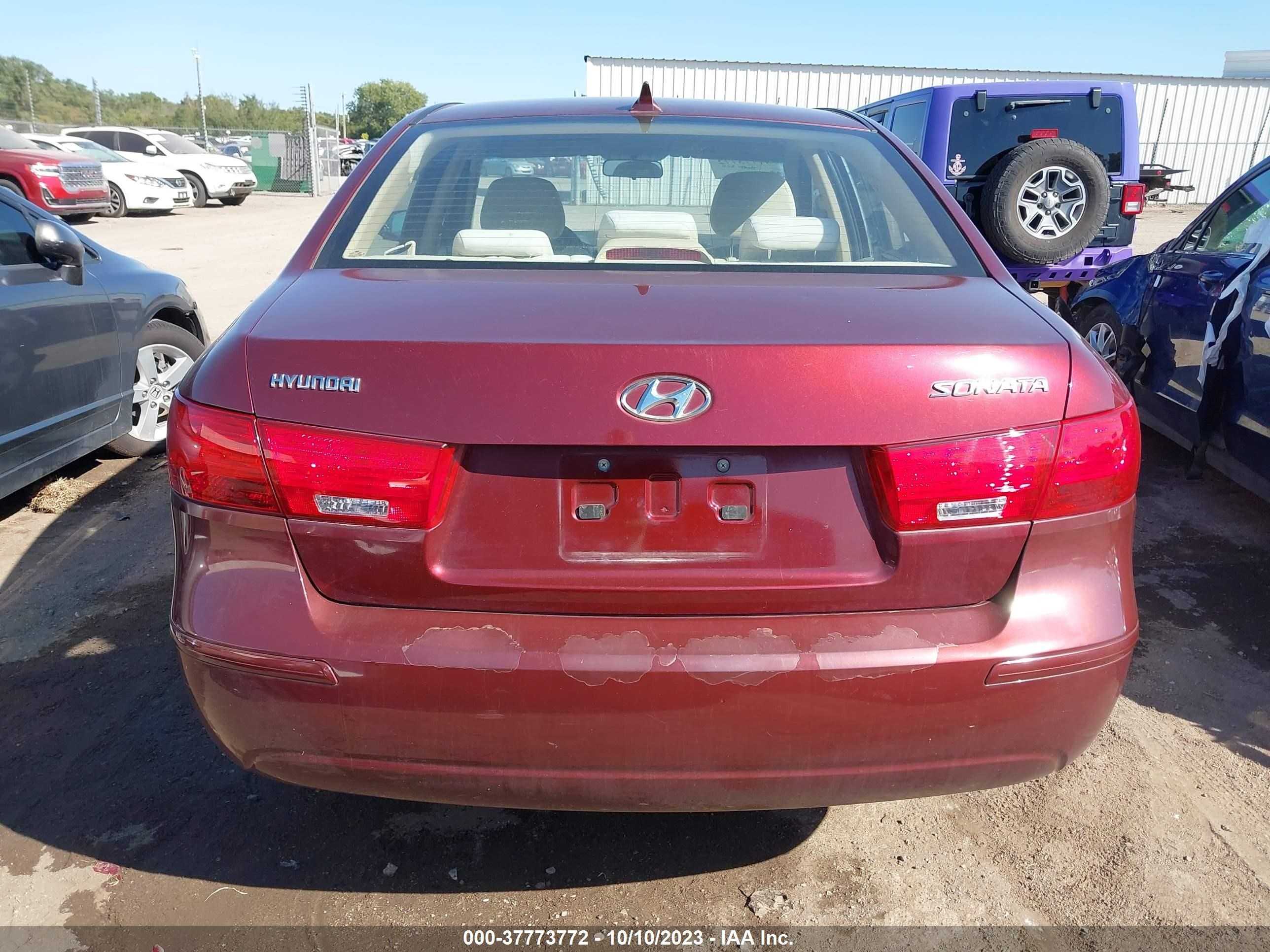 Photo 15 VIN: 5NPET46CX9H416689 - HYUNDAI SONATA 