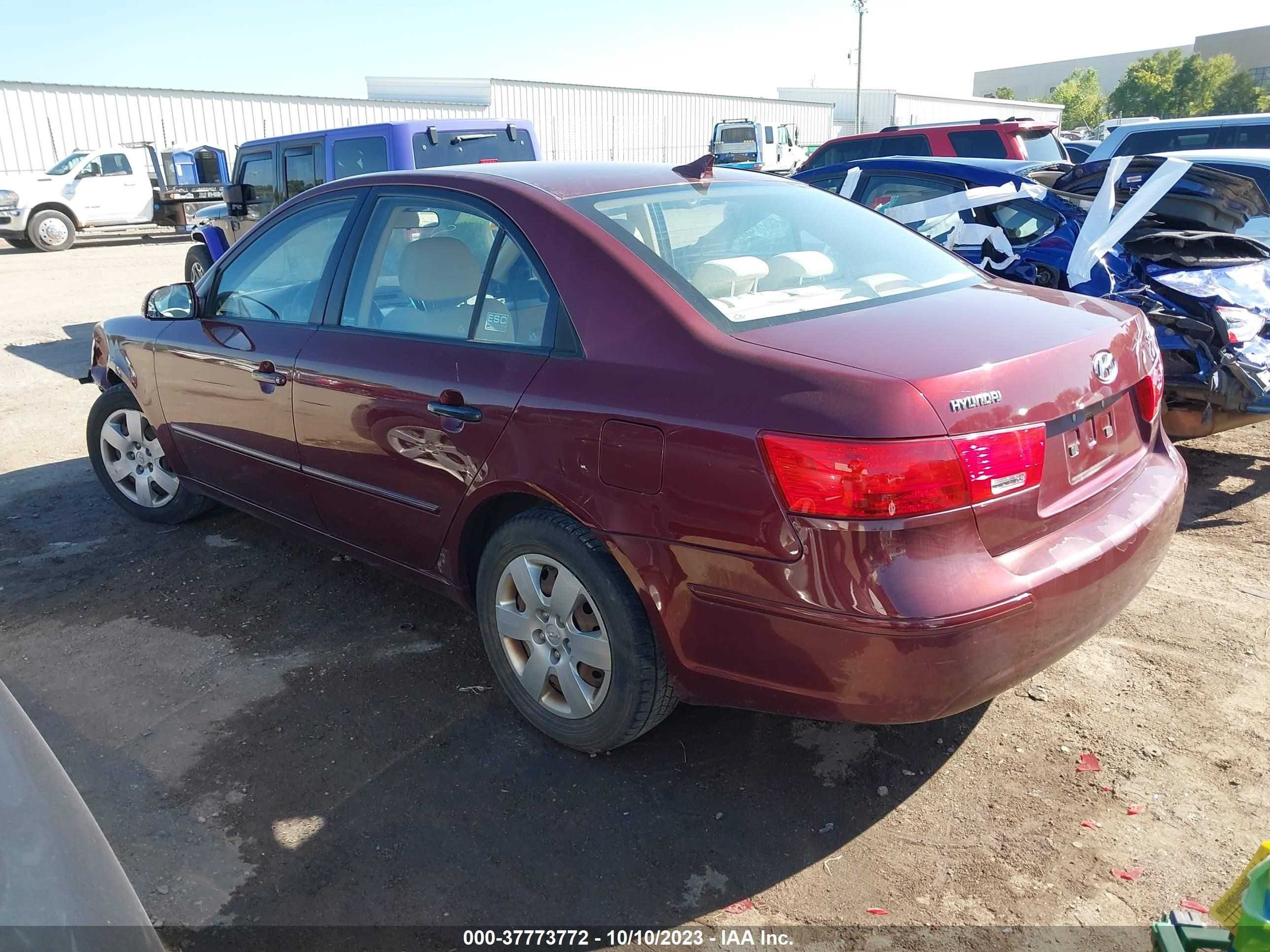 Photo 2 VIN: 5NPET46CX9H416689 - HYUNDAI SONATA 