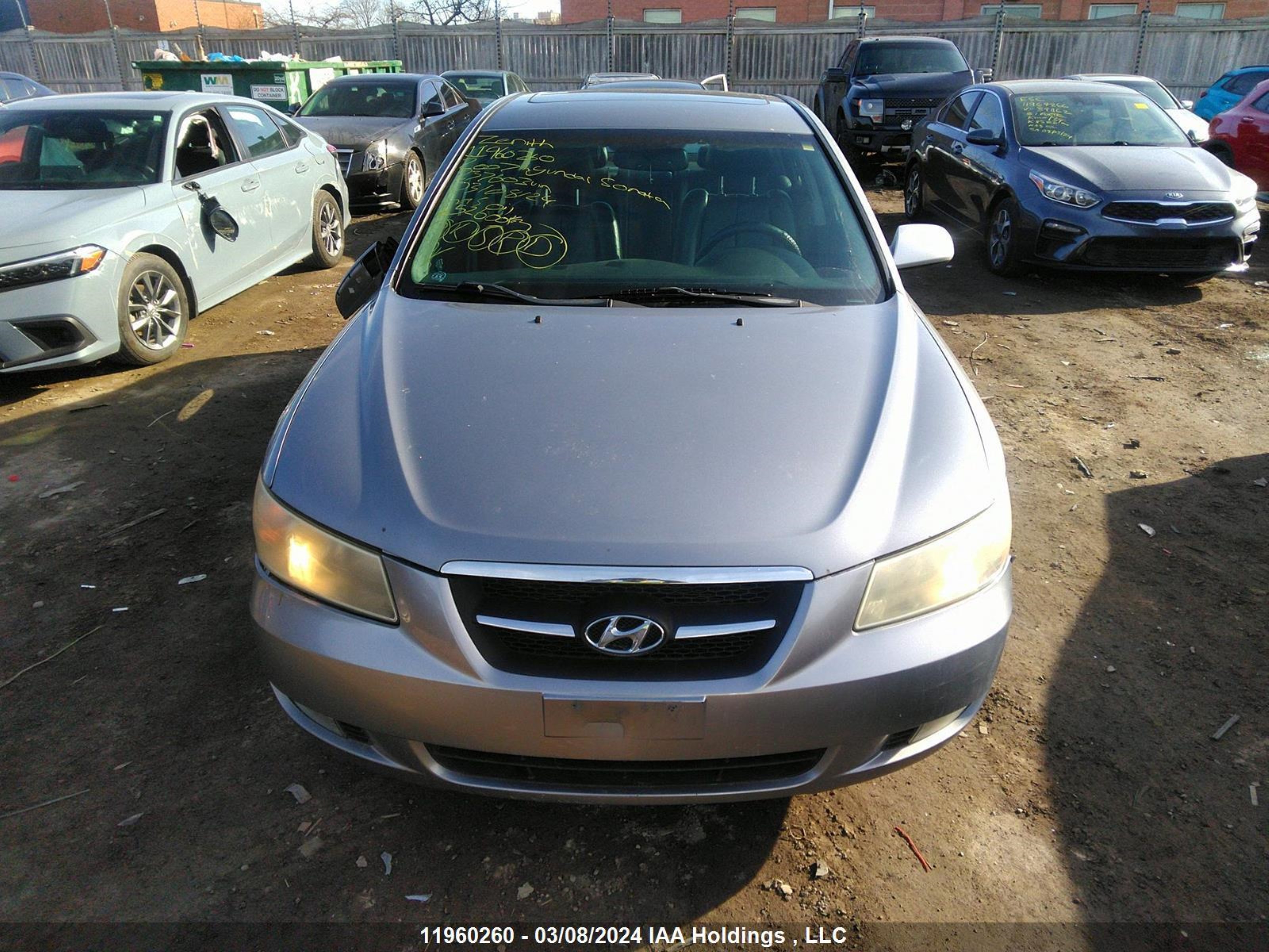 Photo 11 VIN: 5NPET46F07H237603 - HYUNDAI SONATA 