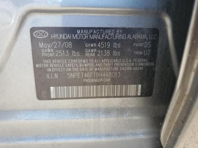 Photo 11 VIN: 5NPET46F19H468013 - HYUNDAI SONATA 