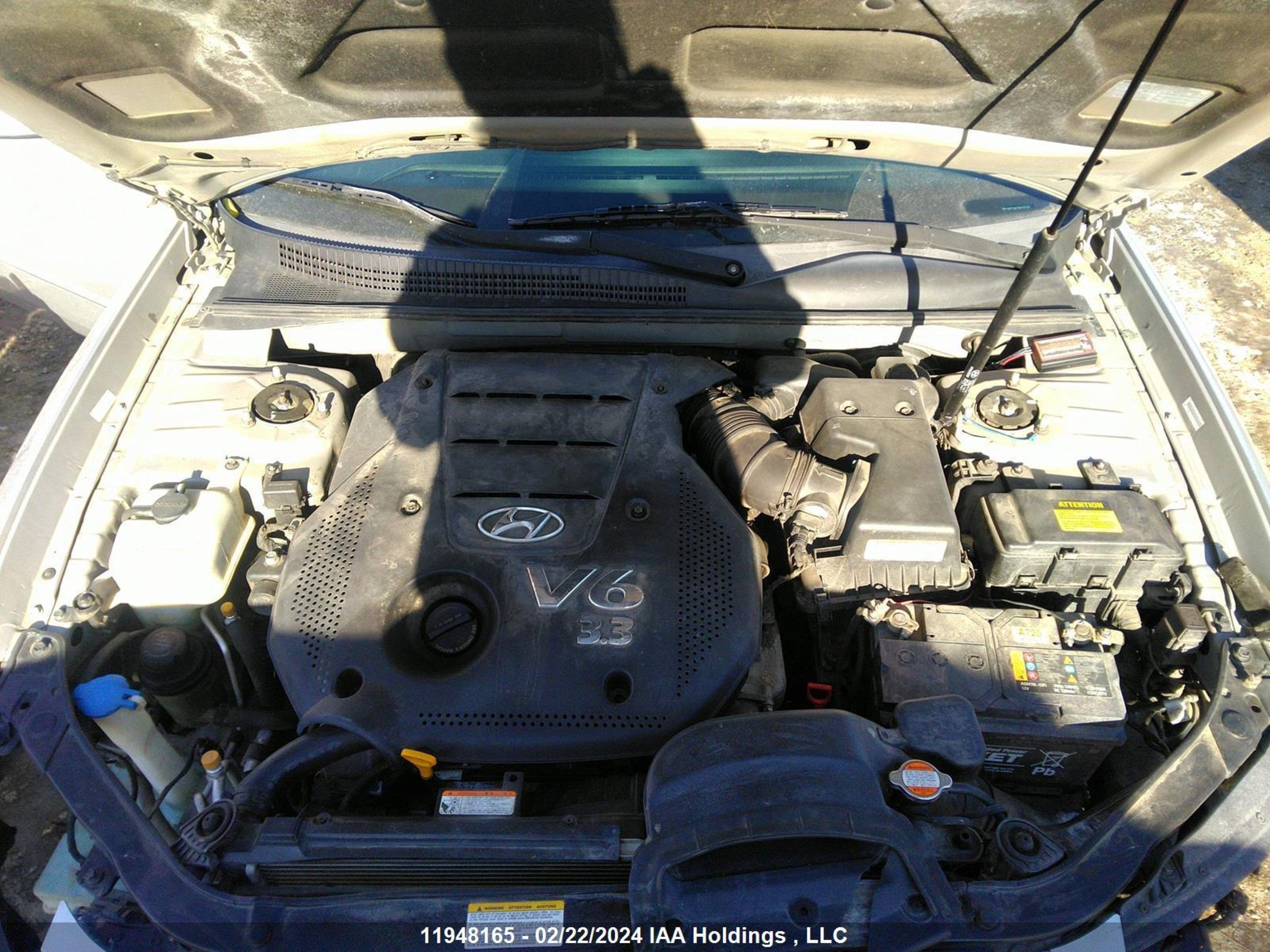 Photo 9 VIN: 5NPET46F38H335736 - HYUNDAI SONATA 