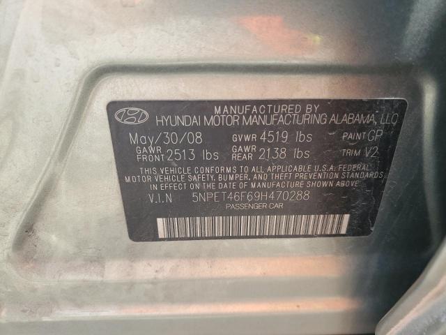 Photo 11 VIN: 5NPET46F69H470288 - HYUNDAI SONATA 