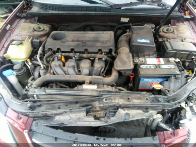 Photo 9 VIN: 5NPET4AC1AH588721 - HYUNDAI SONATA 