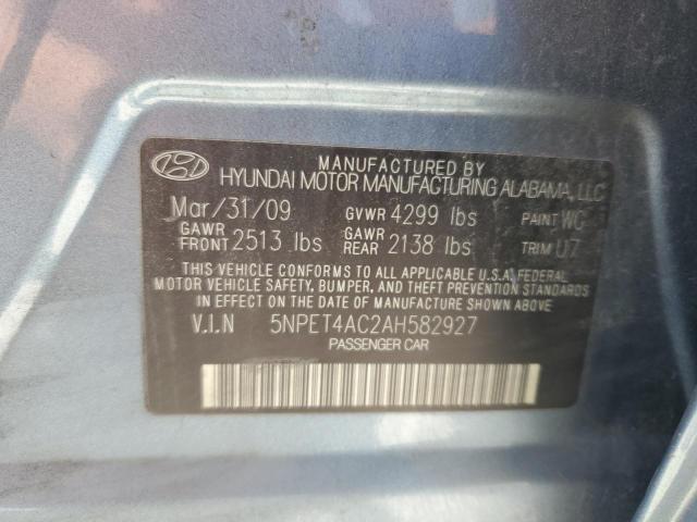 Photo 11 VIN: 5NPET4AC2AH582927 - HYUNDAI SONATA GLS 