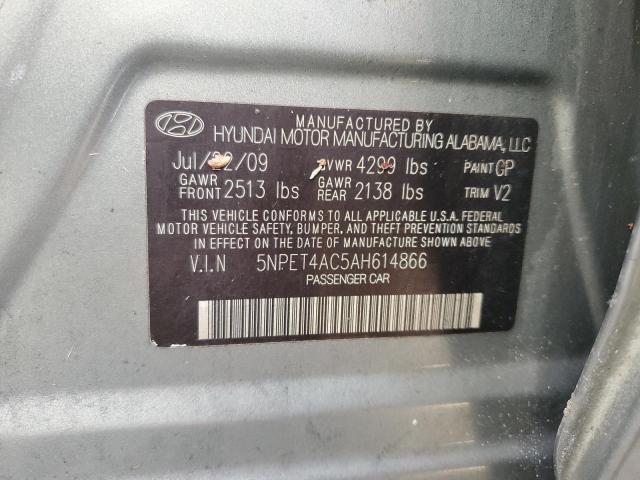 Photo 12 VIN: 5NPET4AC5AH614866 - HYUNDAI SONATA GLS 