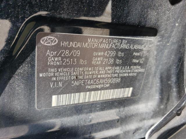 Photo 11 VIN: 5NPET4AC6AH590898 - HYUNDAI SONATA 