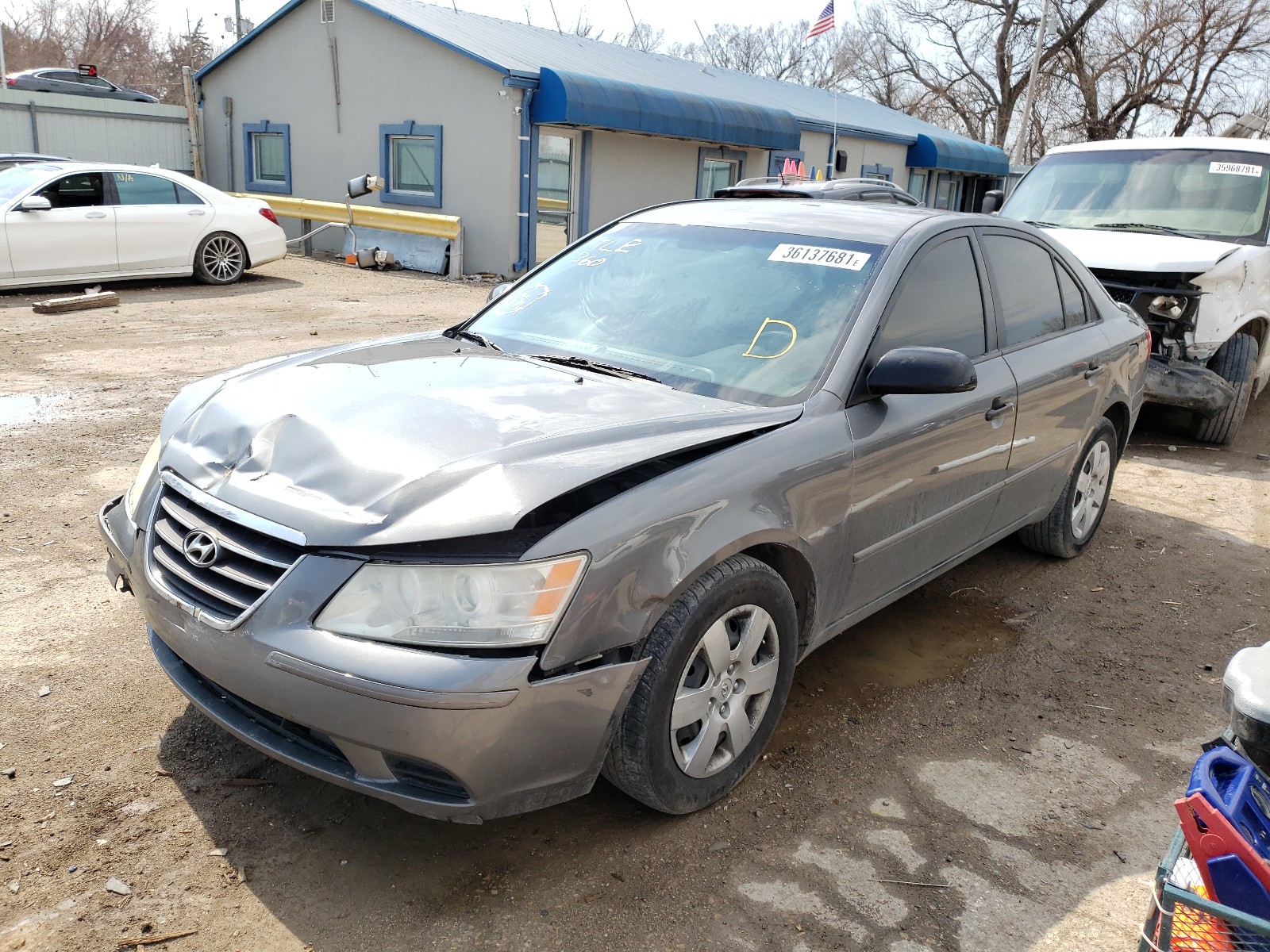 Photo 1 VIN: 5NPET4AC7AH598105 - HYUNDAI SONATA GLS 