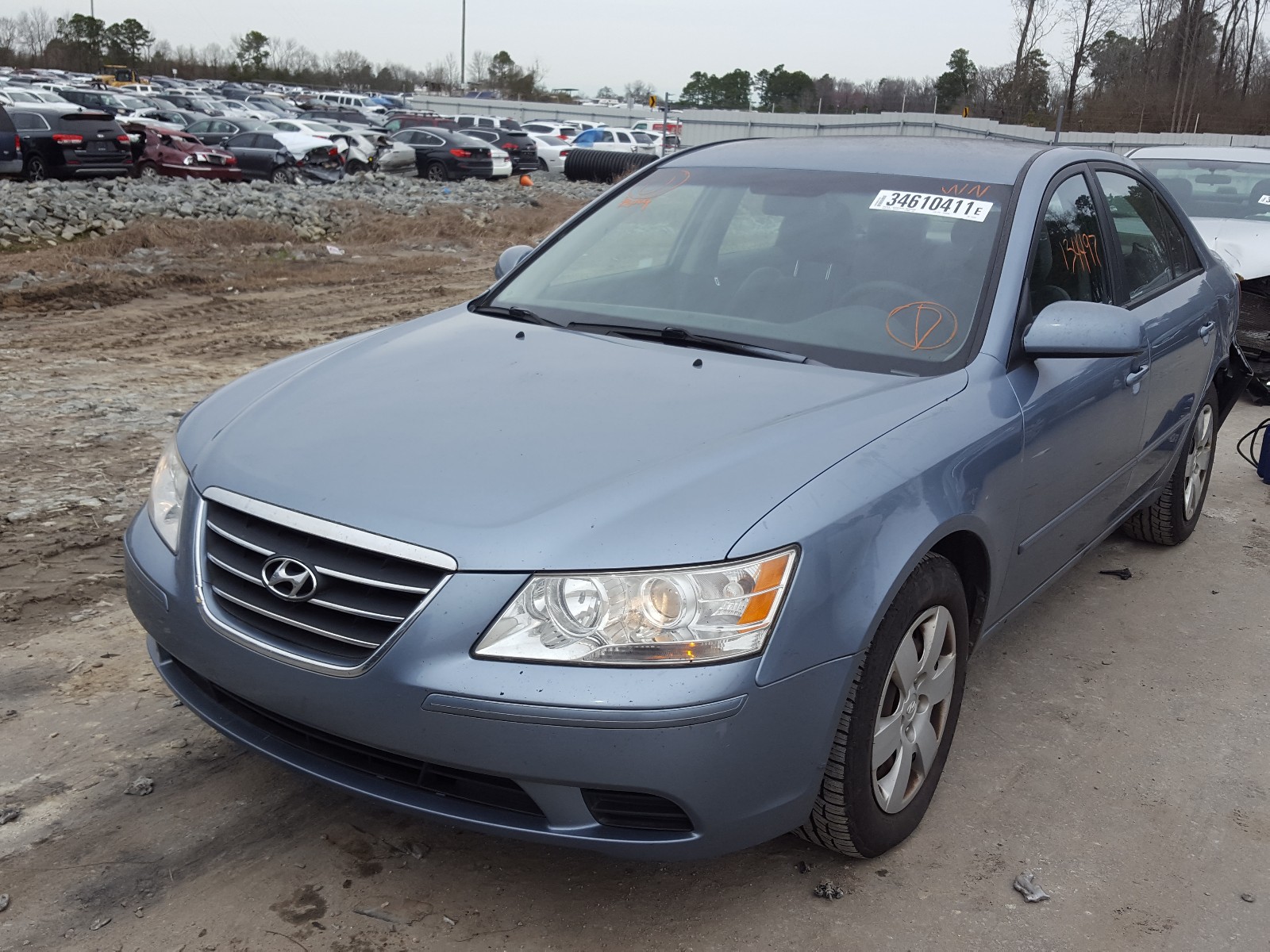 Photo 1 VIN: 5NPET4AC7AH639204 - HYUNDAI SONATA GLS 