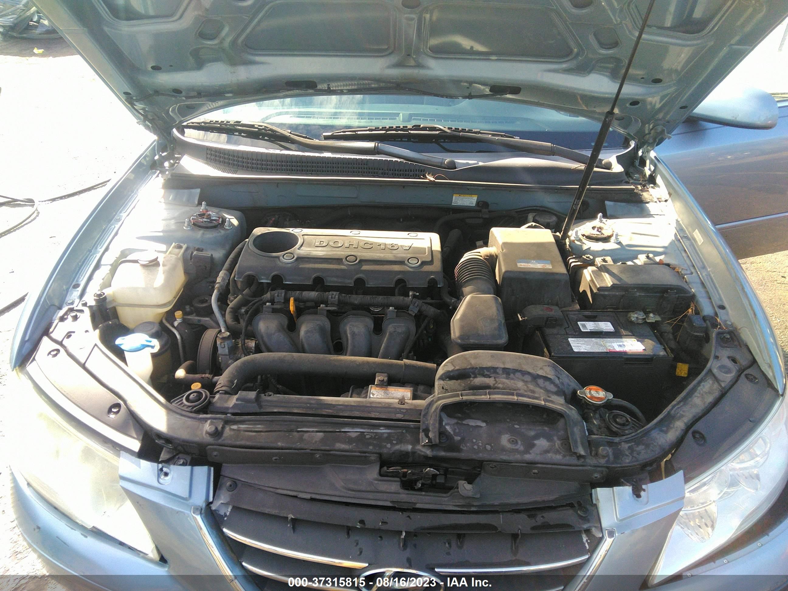 Photo 9 VIN: 5NPET4AC8AH641057 - HYUNDAI SONATA 