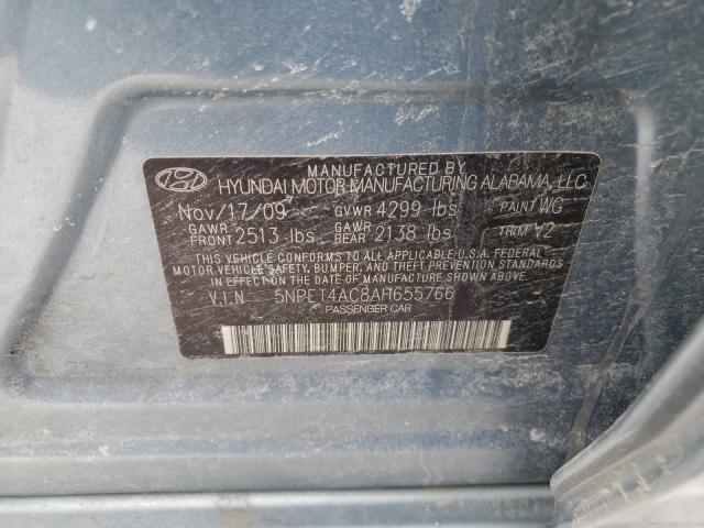 Photo 9 VIN: 5NPET4AC8AH655766 - HYUNDAI SONATA GLS 