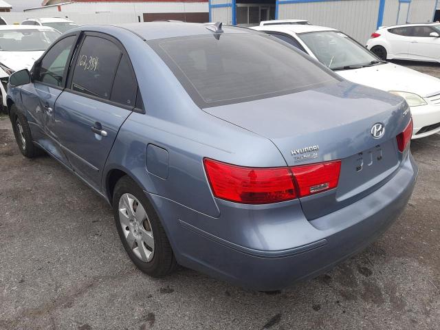 Photo 2 VIN: 5NPET4AC9AH616183 - HYUNDAI SONATA GLS 