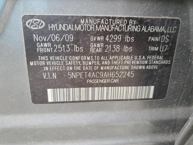 Photo 11 VIN: 5NPET4AC9AH652245 - HYUNDAI SONATA 