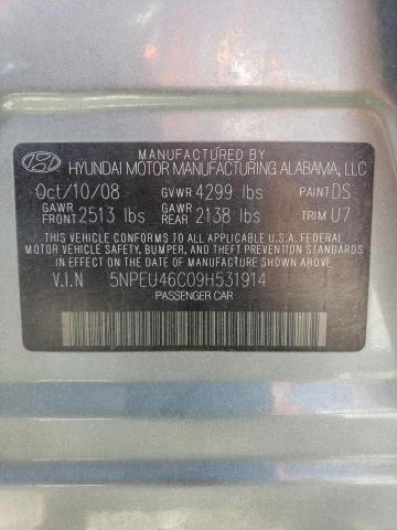 Photo 12 VIN: 5NPEU46C09H531914 - HYUNDAI SONATA SE 