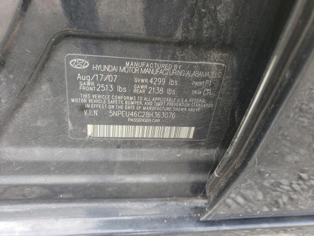 Photo 11 VIN: 5NPEU46C28H363076 - HYUNDAI SONATA 