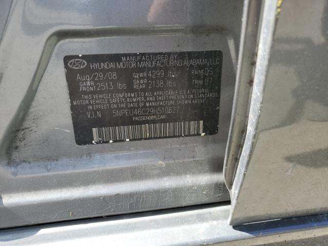 Photo 11 VIN: 5NPEU46C29H510627 - HYUNDAI SONATA 