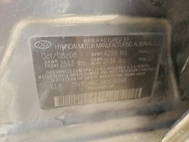 Photo 12 VIN: 5NPEU46C39H530398 - HYUNDAI SONATA SE 