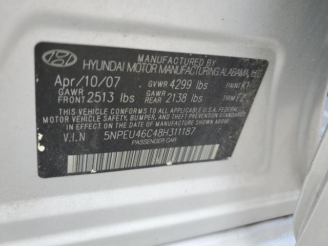 Photo 11 VIN: 5NPEU46C48H311187 - HYUNDAI SONATA SE 