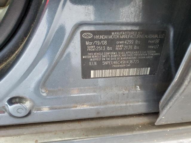 Photo 11 VIN: 5NPEU46C49H436725 - HYUNDAI SONATA 