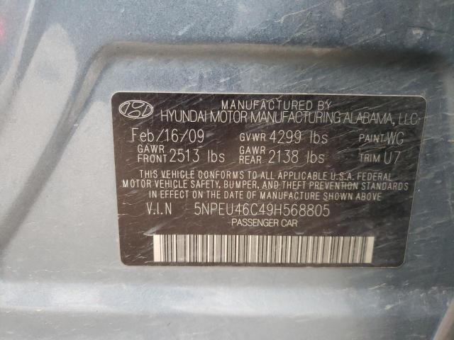 Photo 11 VIN: 5NPEU46C49H568805 - HYUNDAI SONATA 