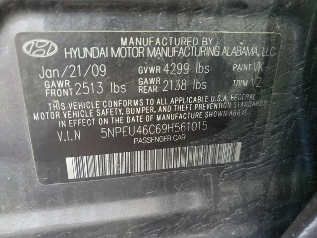 Photo 12 VIN: 5NPEU46C69H561015 - HYUNDAI SONATA SE 