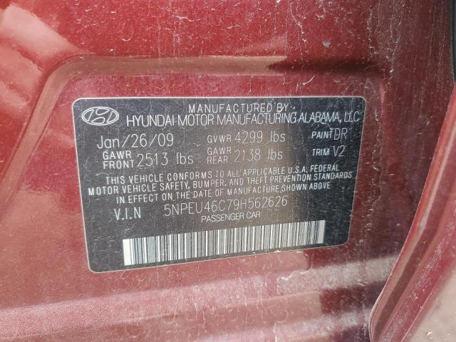 Photo 11 VIN: 5NPEU46C79H562626 - HYUNDAI SONATA SE 