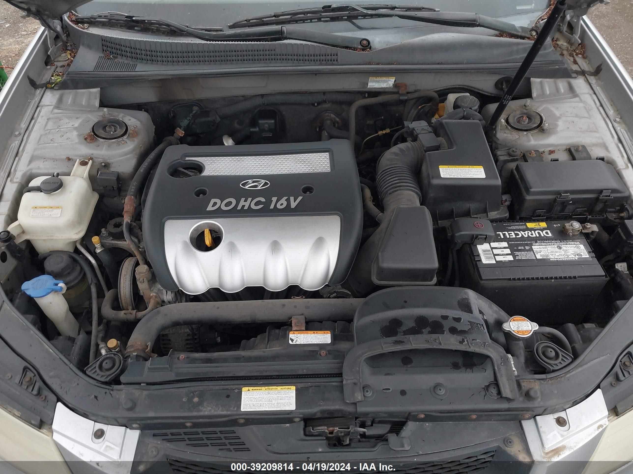 Photo 9 VIN: 5NPEU46C96H079103 - HYUNDAI SONATA 