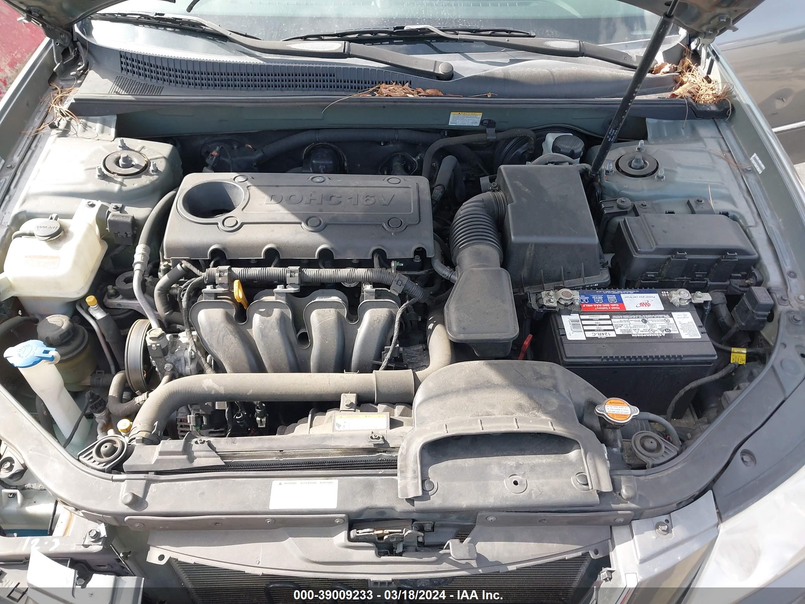 Photo 9 VIN: 5NPEU46CX9H567190 - HYUNDAI SONATA 