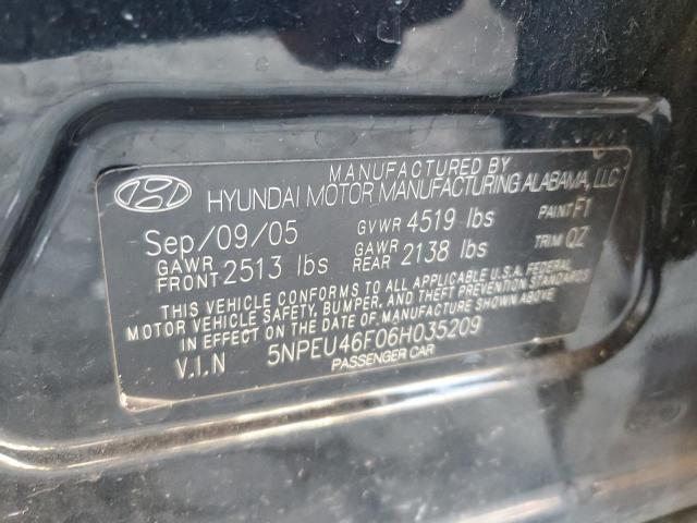 Photo 12 VIN: 5NPEU46F06H035209 - HYUNDAI SONATA 