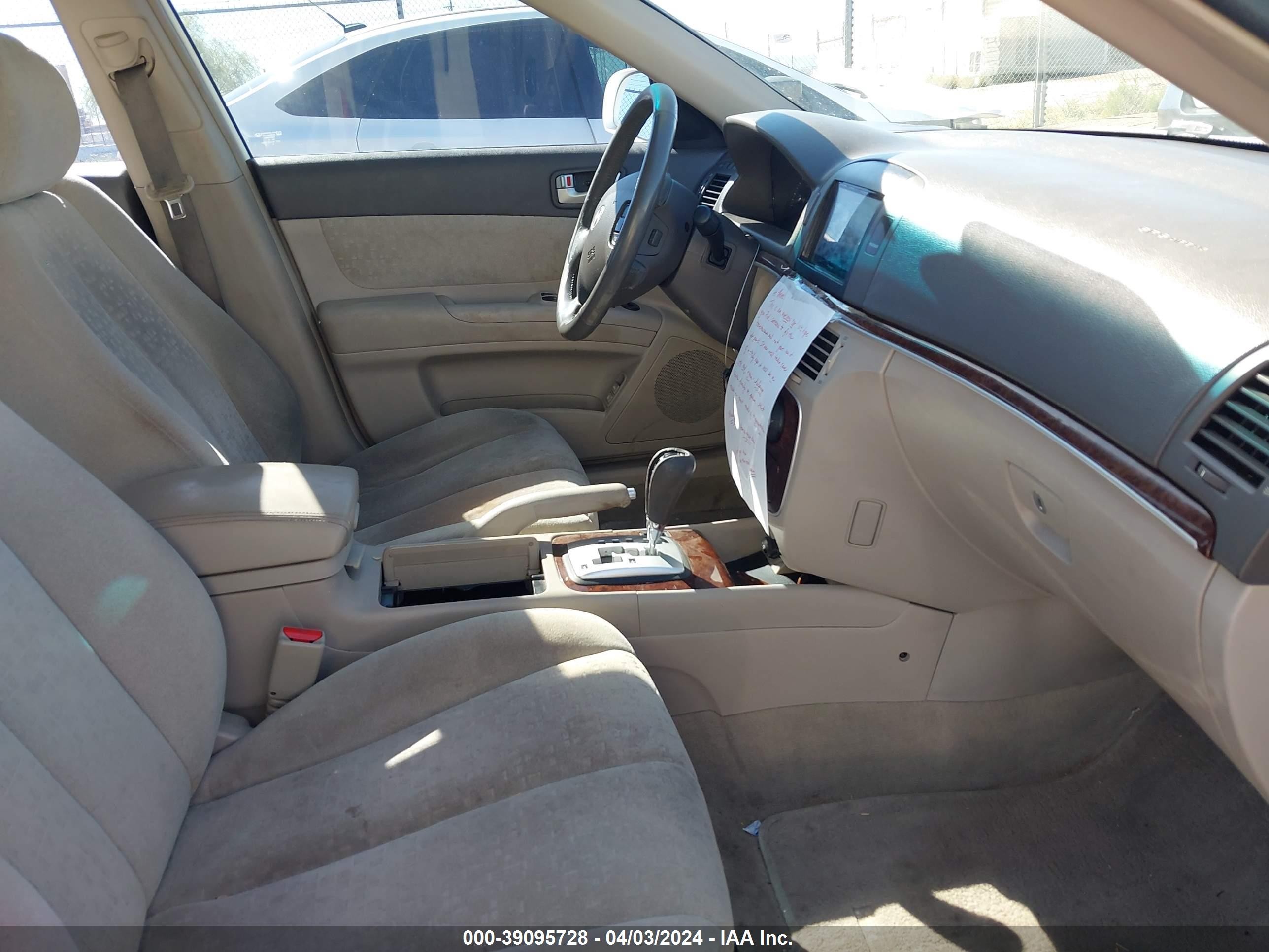 Photo 4 VIN: 5NPEU46F06H059784 - HYUNDAI SONATA 