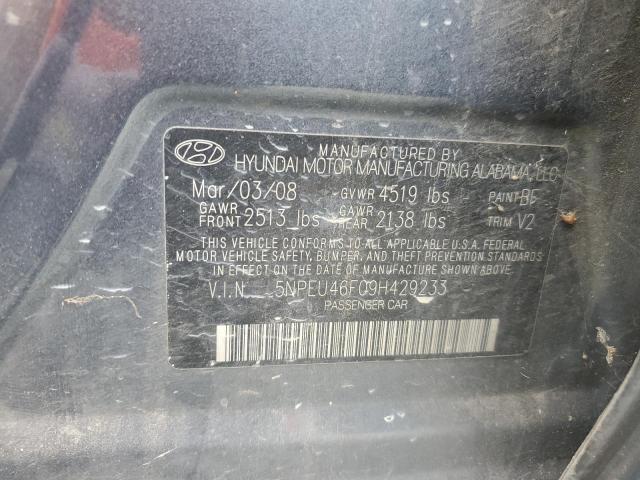 Photo 11 VIN: 5NPEU46F09H429233 - HYUNDAI SONATA SE 