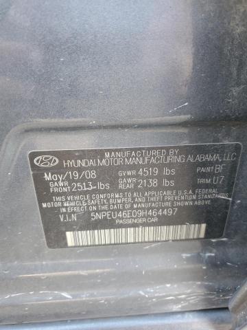 Photo 11 VIN: 5NPEU46F09H464497 - HYUNDAI SONATA SE 