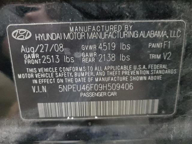 Photo 11 VIN: 5NPEU46F09H509406 - HYUNDAI SONATA SE 