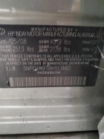 Photo 12 VIN: 5NPEU46F09H513682 - HYUNDAI SONATA 