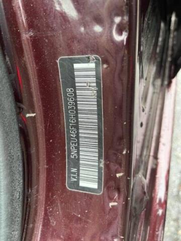 Photo 9 VIN: 5NPEU46F16H039608 - HYUNDAI SONATA GLS 