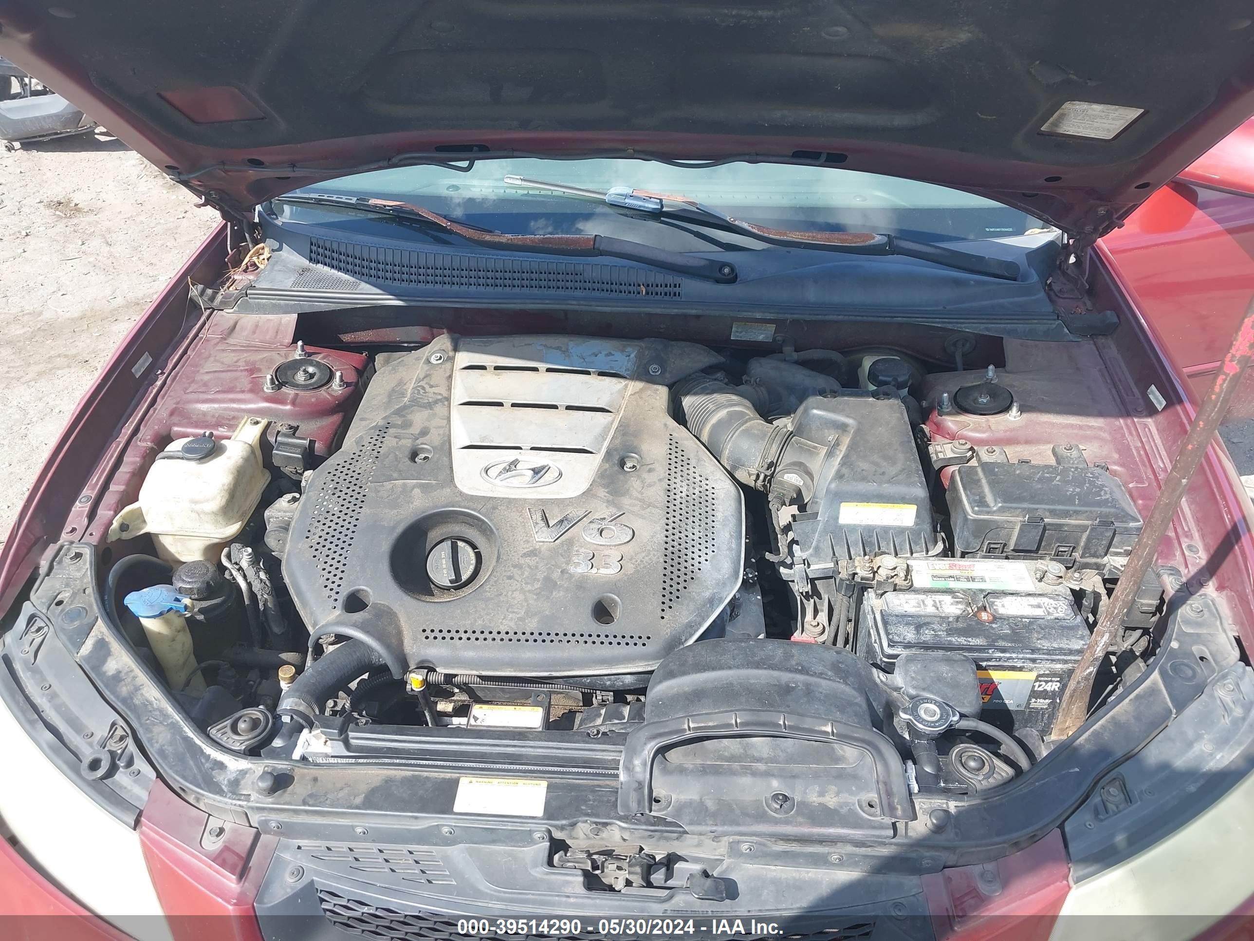 Photo 9 VIN: 5NPEU46F17H244220 - HYUNDAI SONATA 