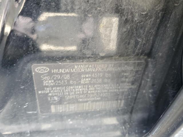 Photo 11 VIN: 5NPEU46F19H524903 - HYUNDAI SONATA 