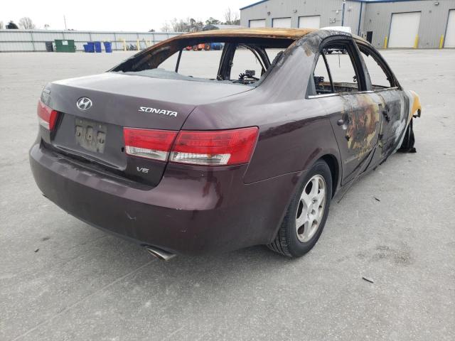 Photo 3 VIN: 5NPEU46F26H057454 - HYUNDAI SONATA GLS 