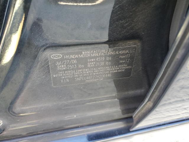 Photo 11 VIN: 5NPEU46F27H206446 - HYUNDAI SONATA SE 