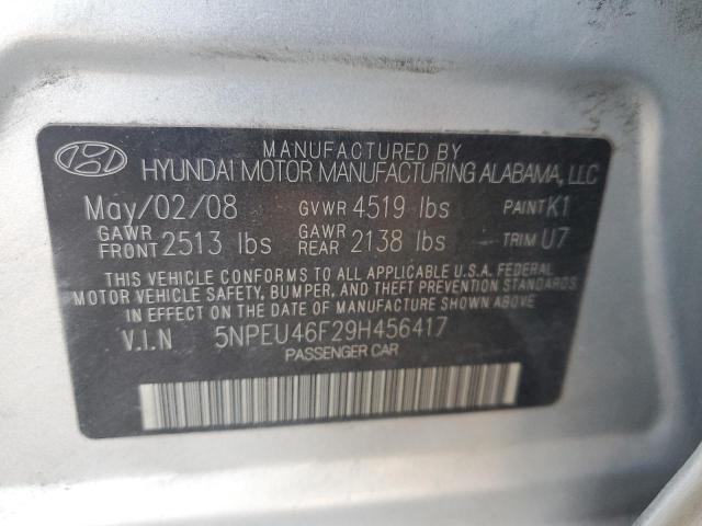 Photo 11 VIN: 5NPEU46F29H456417 - HYUNDAI SONATA SE 