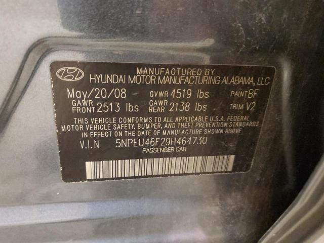 Photo 11 VIN: 5NPEU46F29H464730 - HYUNDAI SONATA 