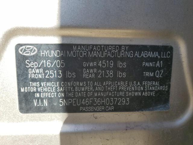 Photo 11 VIN: 5NPEU46F36H037293 - HYUNDAI SONATA 