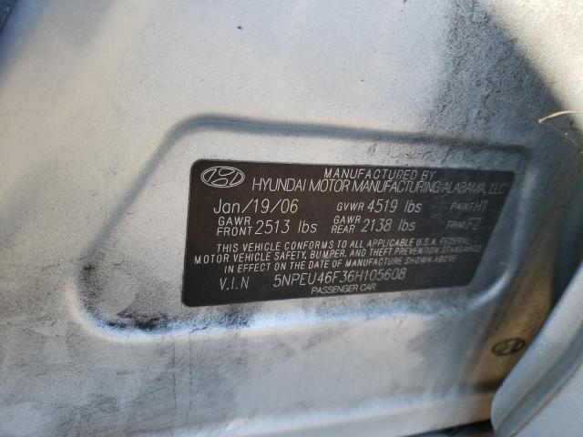 Photo 11 VIN: 5NPEU46F36H105608 - HYUNDAI SONATA 