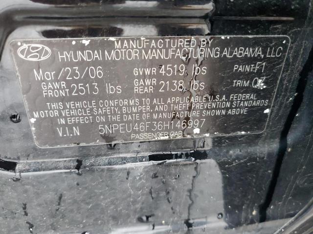 Photo 12 VIN: 5NPEU46F36H146997 - HYUNDAI SONATA 