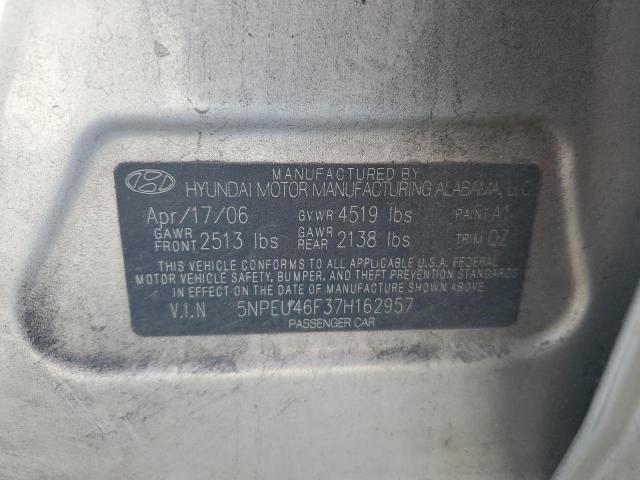 Photo 11 VIN: 5NPEU46F37H162957 - HYUNDAI SONATA SE 