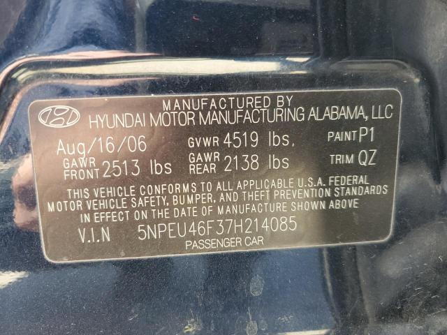 Photo 11 VIN: 5NPEU46F37H214085 - HYUNDAI SONATA 