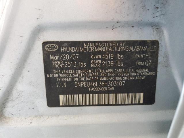 Photo 11 VIN: 5NPEU46F38H303107 - HYUNDAI SONATA 