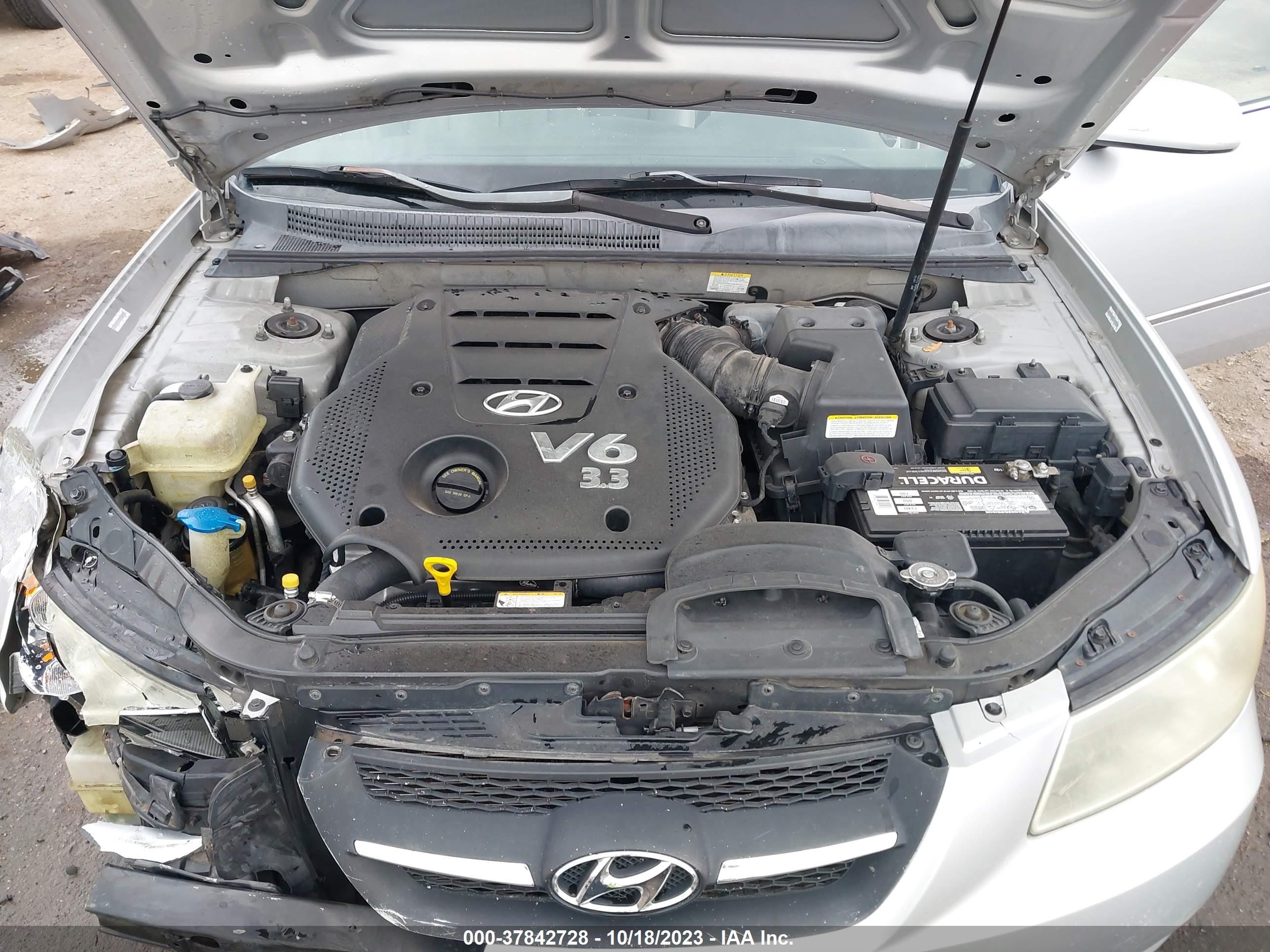 Photo 9 VIN: 5NPEU46F38H355482 - HYUNDAI SONATA 