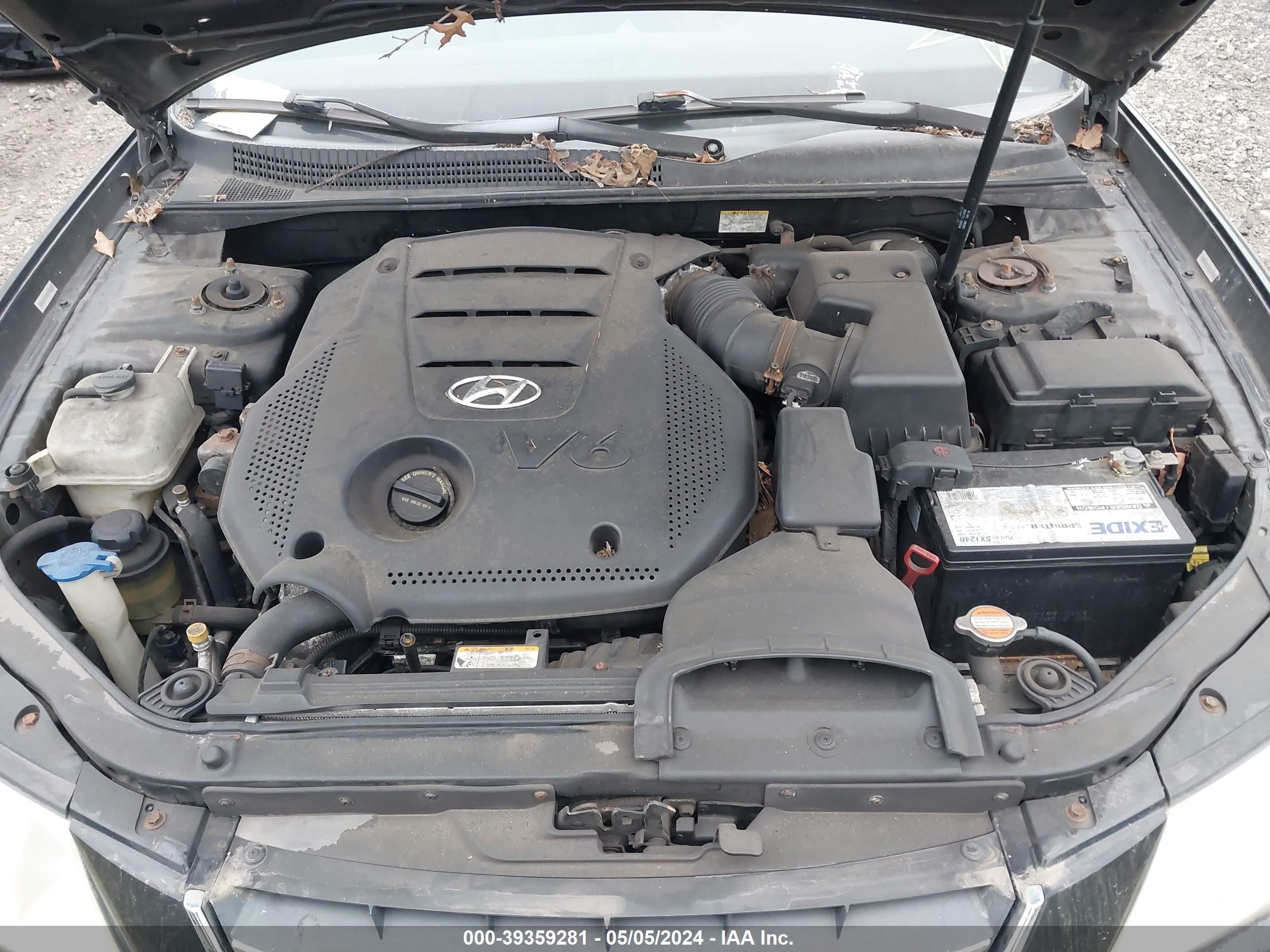 Photo 9 VIN: 5NPEU46F39H574153 - HYUNDAI SONATA 