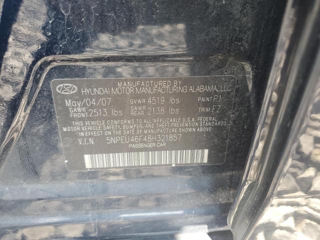 Photo 11 VIN: 5NPEU46F48H321857 - HYUNDAI SONATA SE 