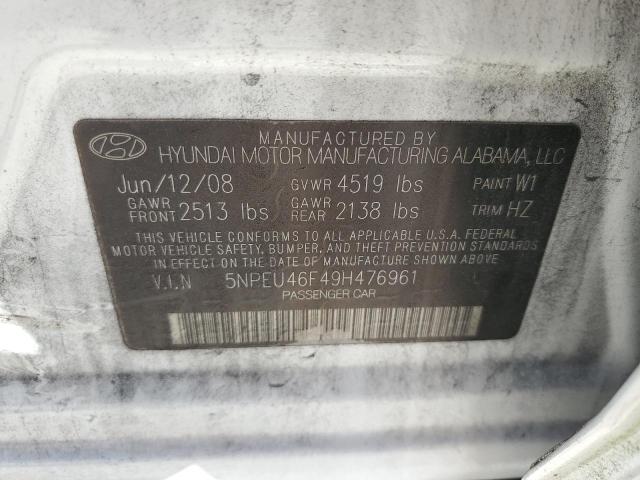 Photo 11 VIN: 5NPEU46F49H476961 - HYUNDAI SONATA SE 